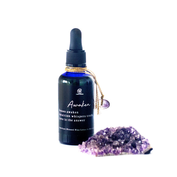 Bare Beauty Essentials, Sacred blue lotus is a very high vibrational and  tranquil oil that helps to bring you into the divine present moment. It  also happens to