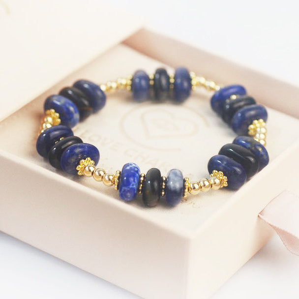 Gorgeous Crystals & Gold Bracelet - Truth Blend